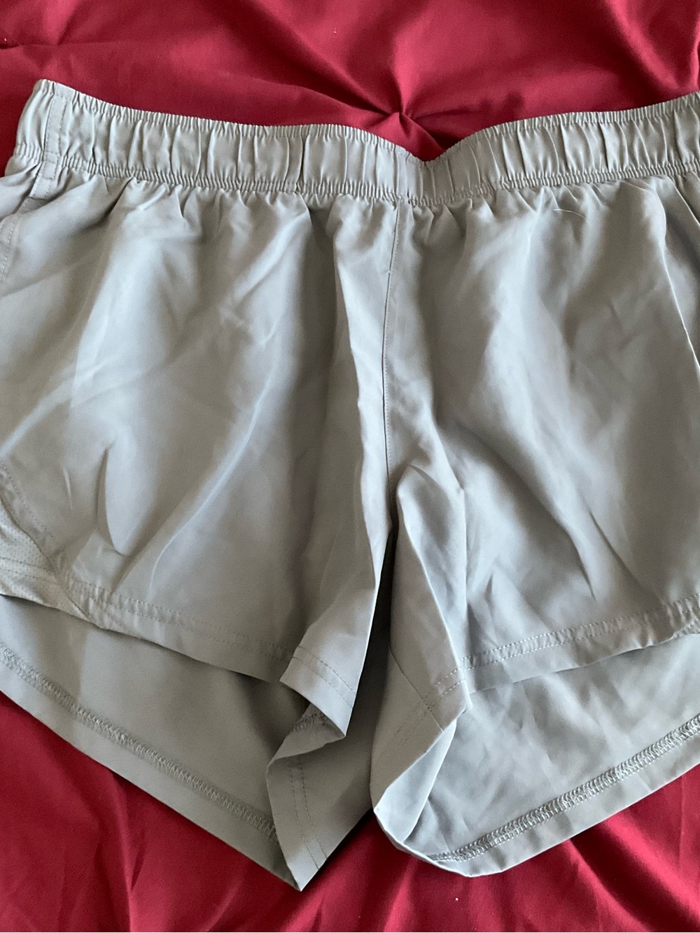 Athletic Works Light Gray Women's Athletic Shorts